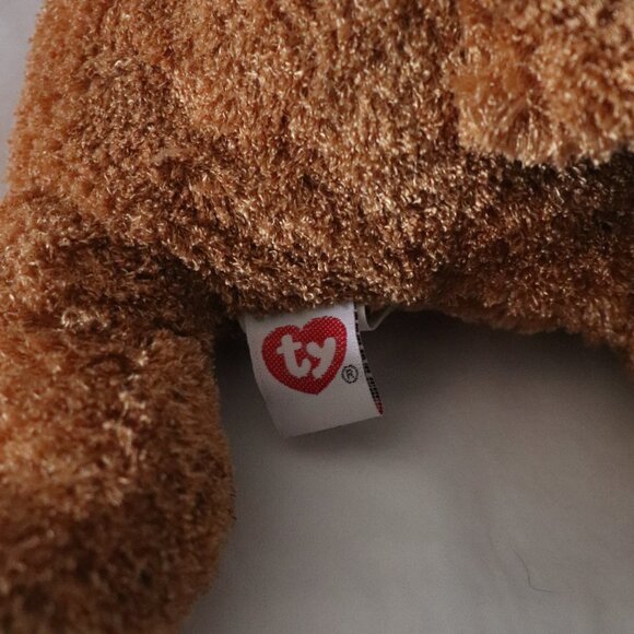 Ty Brown Classic Plush Stuffed Beanie Animal Dog 1999 - Picture 5 of 6